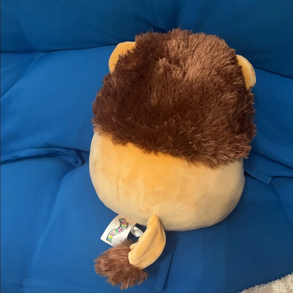 Original SquishMallows Lion Size 8 “ Inch Colored Cream Brown Black White NWOTS - Picture 2 of 6